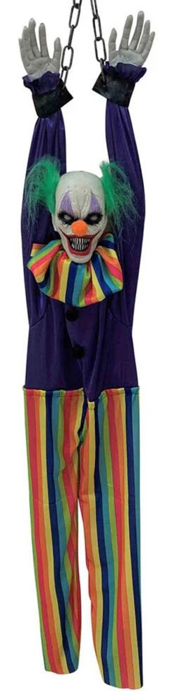 Clown Enchaîné Tremblant Avec Pantalon Rayé 53 Pouces