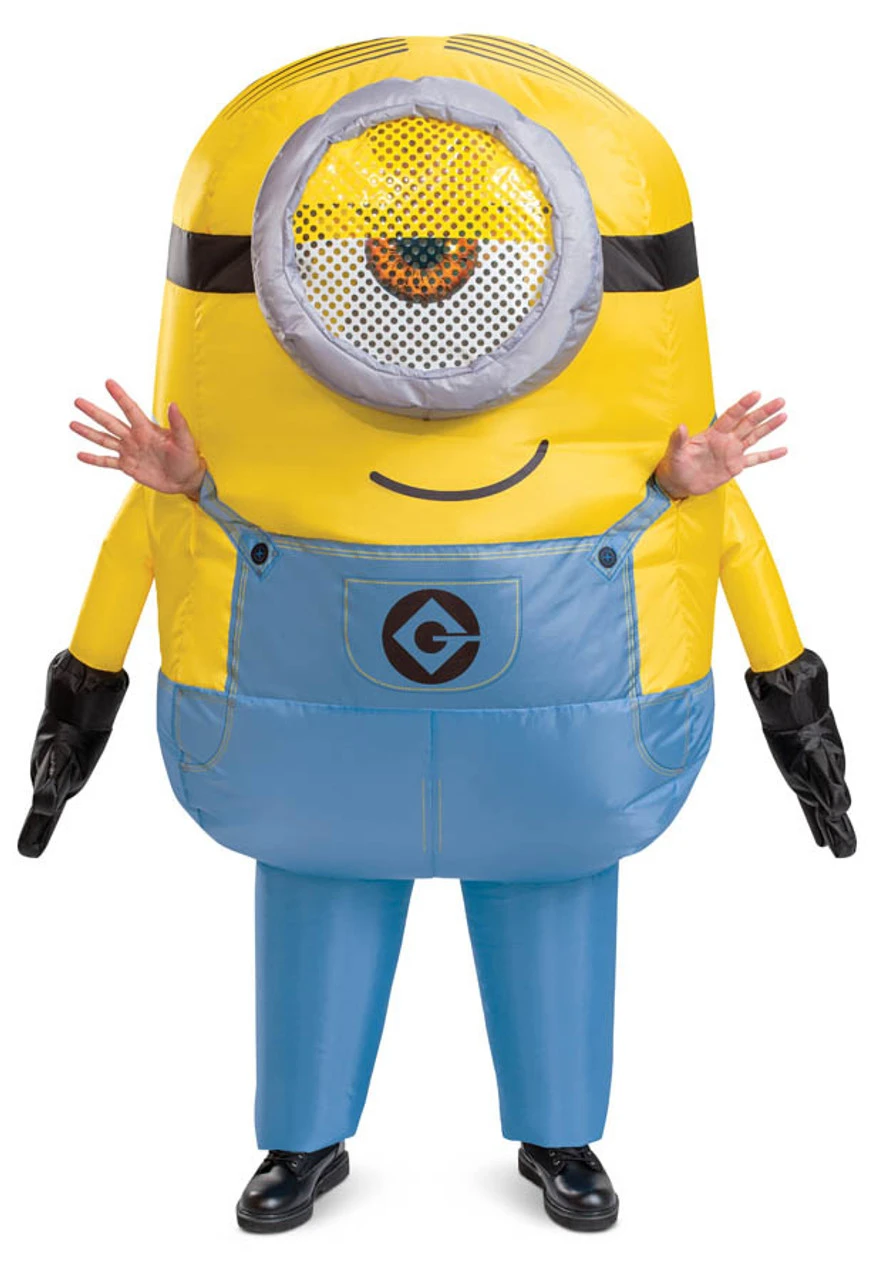Costume De Minion Stuart Gonflable Pour Adultes – Image 2