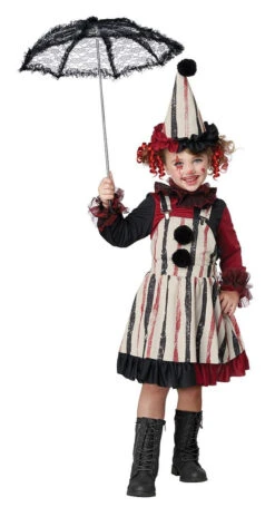 Costume De Clown Astucieux Pour Fillettes