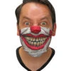 Masque En Tissu Blanc Clown Meurtrier