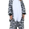 Costume Onesie Zèbre Sauvage Pour Enfants