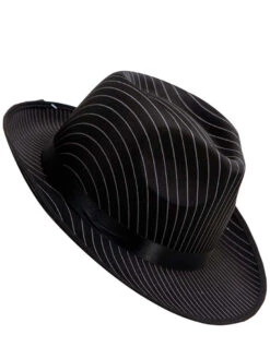 Chapeau De Gangster à Rayures