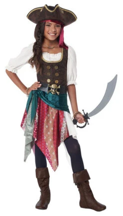 Costume De Pirate Boho Pour Filles