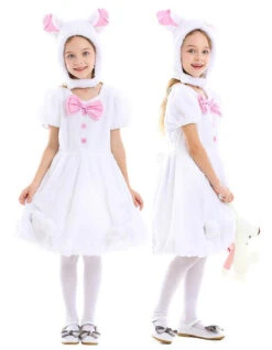 Robe De Lapin Costume Pour Filles