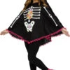 Le Poncho Du Jour Des Morts Pour Fille