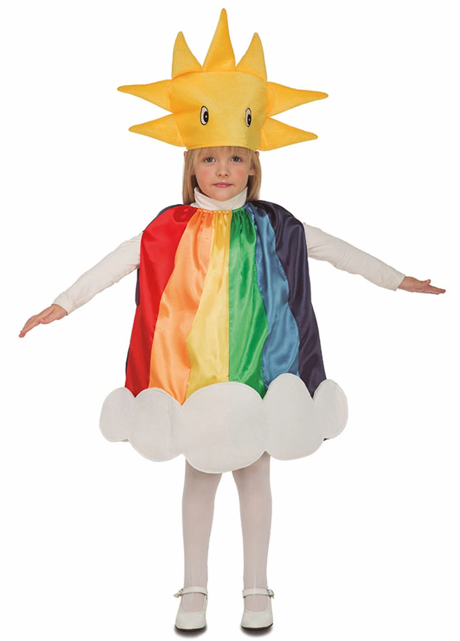 Costume Arc-en-ciel Pour Filles