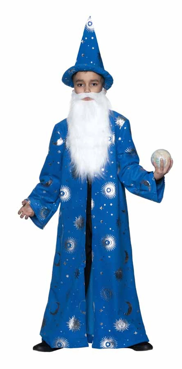 Costume Robe Céleste Bleue Pour Enfants