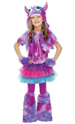 Costume De Monstre à Pois Pour Filles