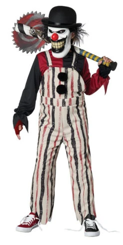 Costume De Clown Horrible Pour Enfants