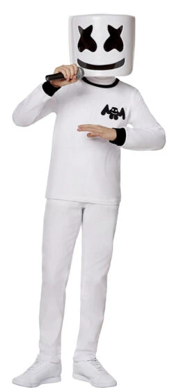 Costume Fortnite Marshmello Pour Garçons