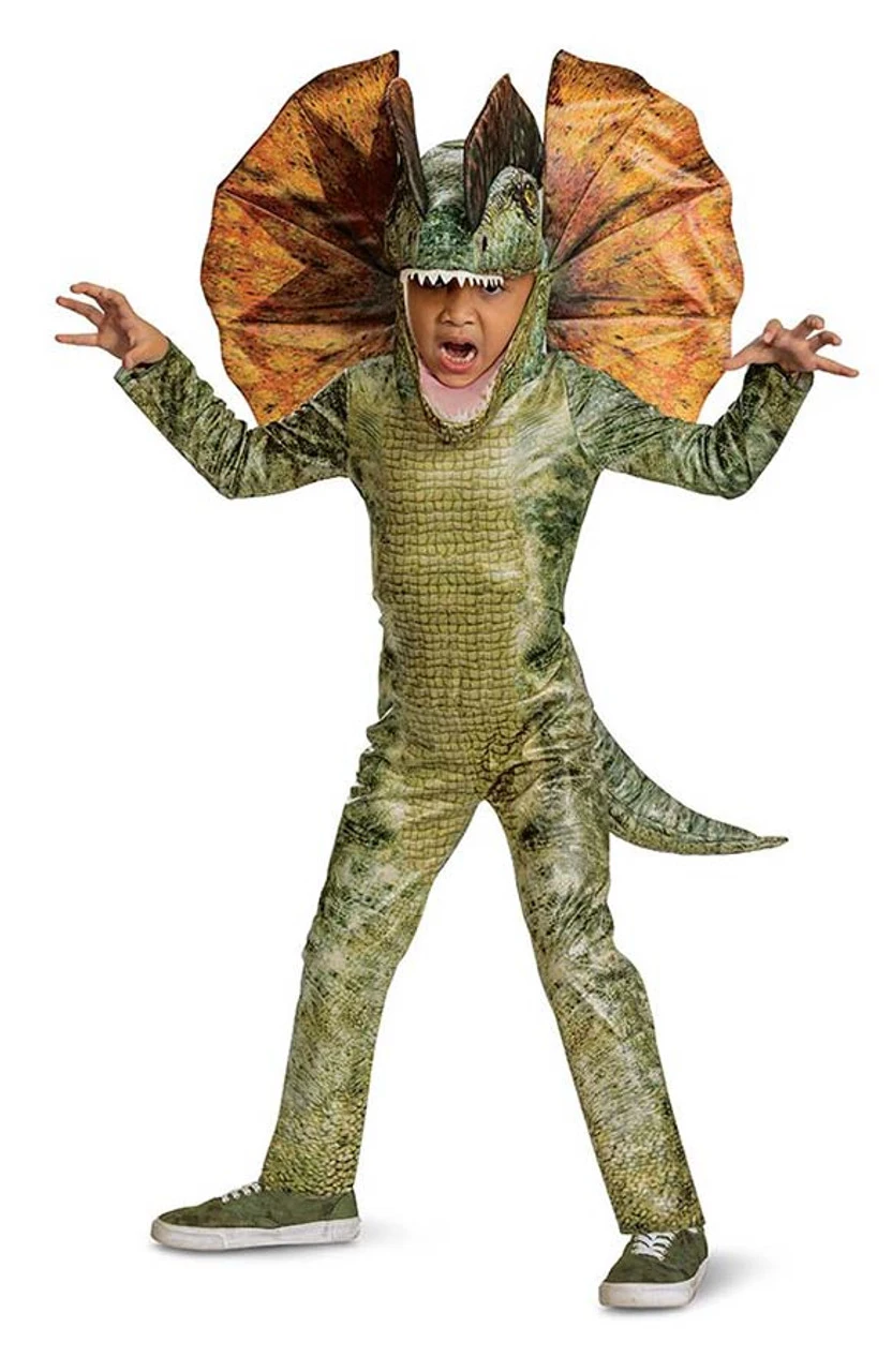Le Costume De Luxe Jurassic World Dilophosaurus Pour Enfants