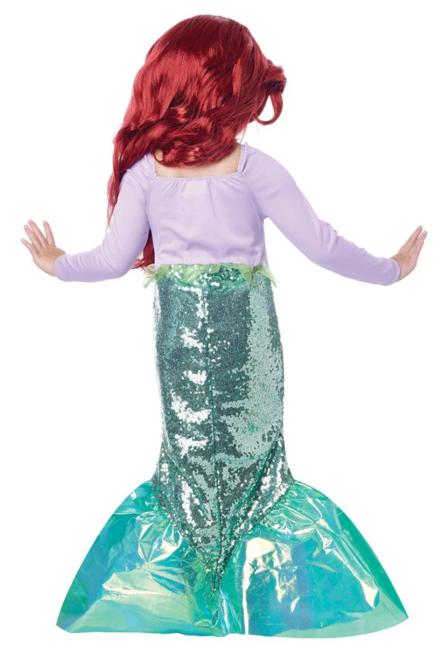 Costume De Sirène Merveilleuse Pour Bambine – Image 2