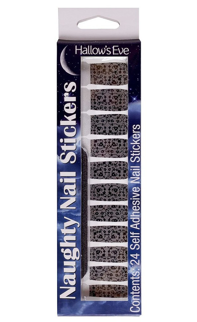 Autocollant à Ongles En Argent Lace #3