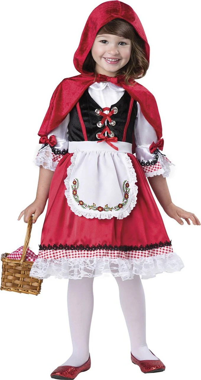 Costume De Petit Chaperon Rouge Pour Fillettes