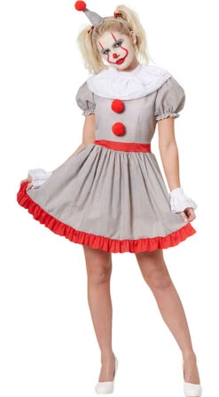 Costume Clown Horrifique Pour Femmes