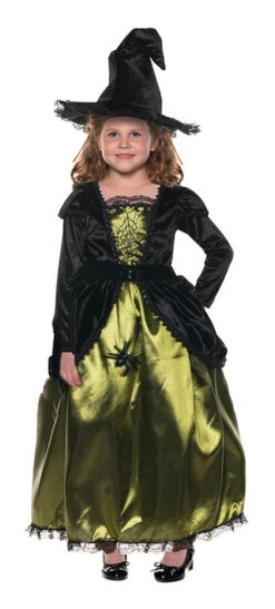 Costume De Sorcière Araignée Pour Filles