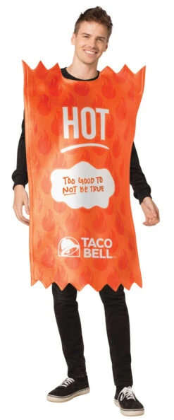 Costume De Paquet Piquant Taco Bell Pour Hommes