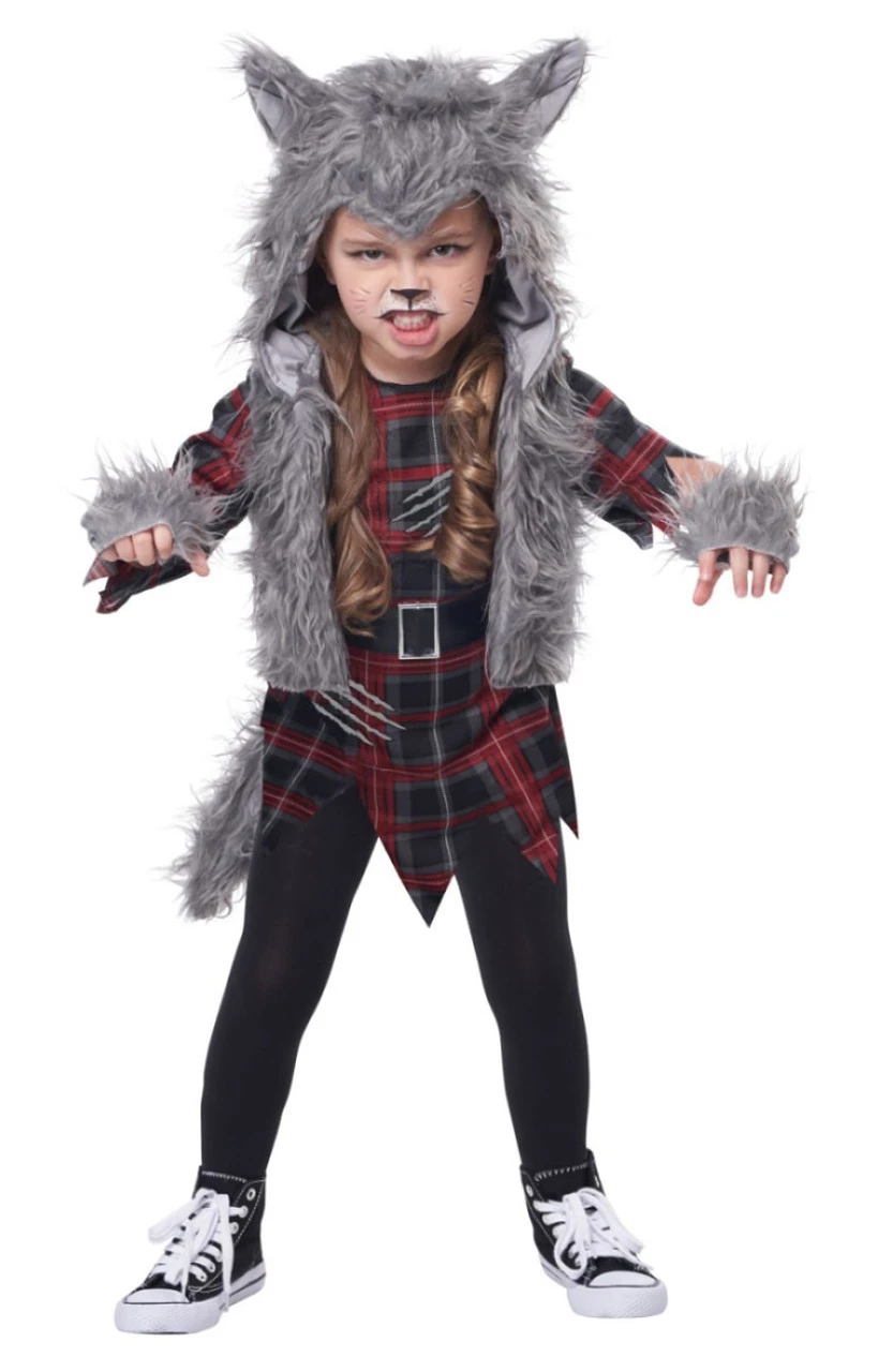 Costume De Loup Garou Pour Fillettes