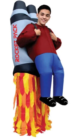 Costume De Fusée Gonflable Pour Enfants