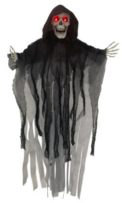 Faucheuse Vibrante Avec Yeux Rouges Lumineux