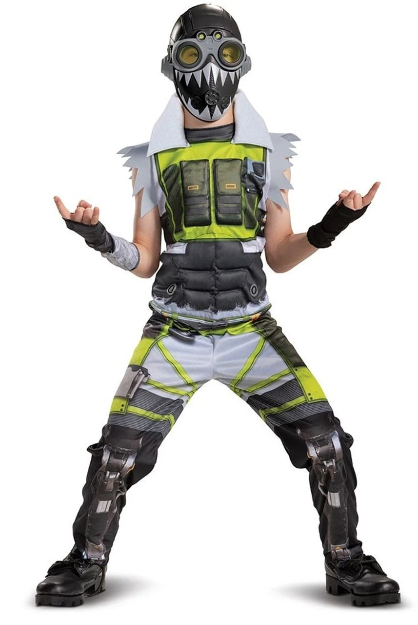 Costume Octane Apex Legend Musclé Pour Garçon