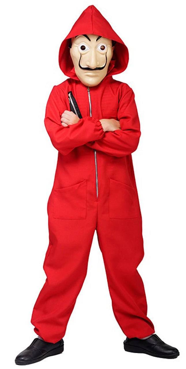 Costume Cambriolage Casa De Papel Pour Enfants – Image 3
