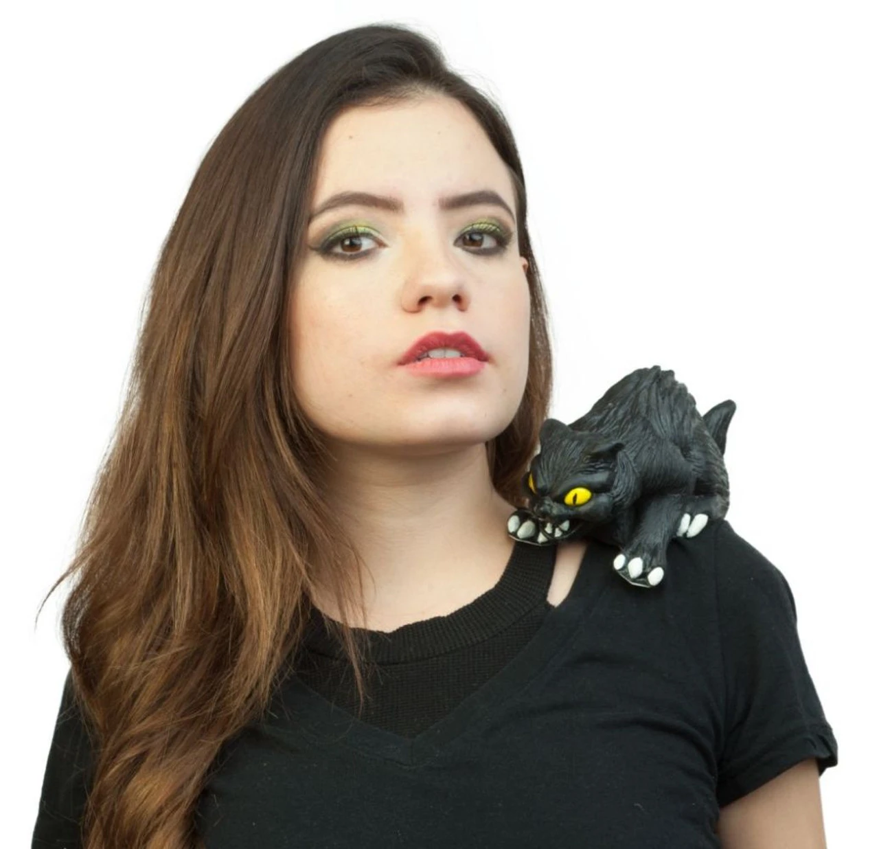 Copain D'épaule De Chat Noir