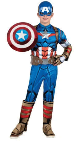 Costume Captain America Pour Enfants Premium