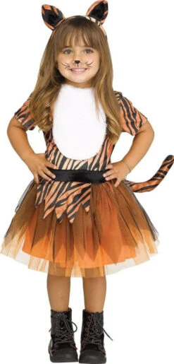 Costume Tigresse Pour Fillettes
