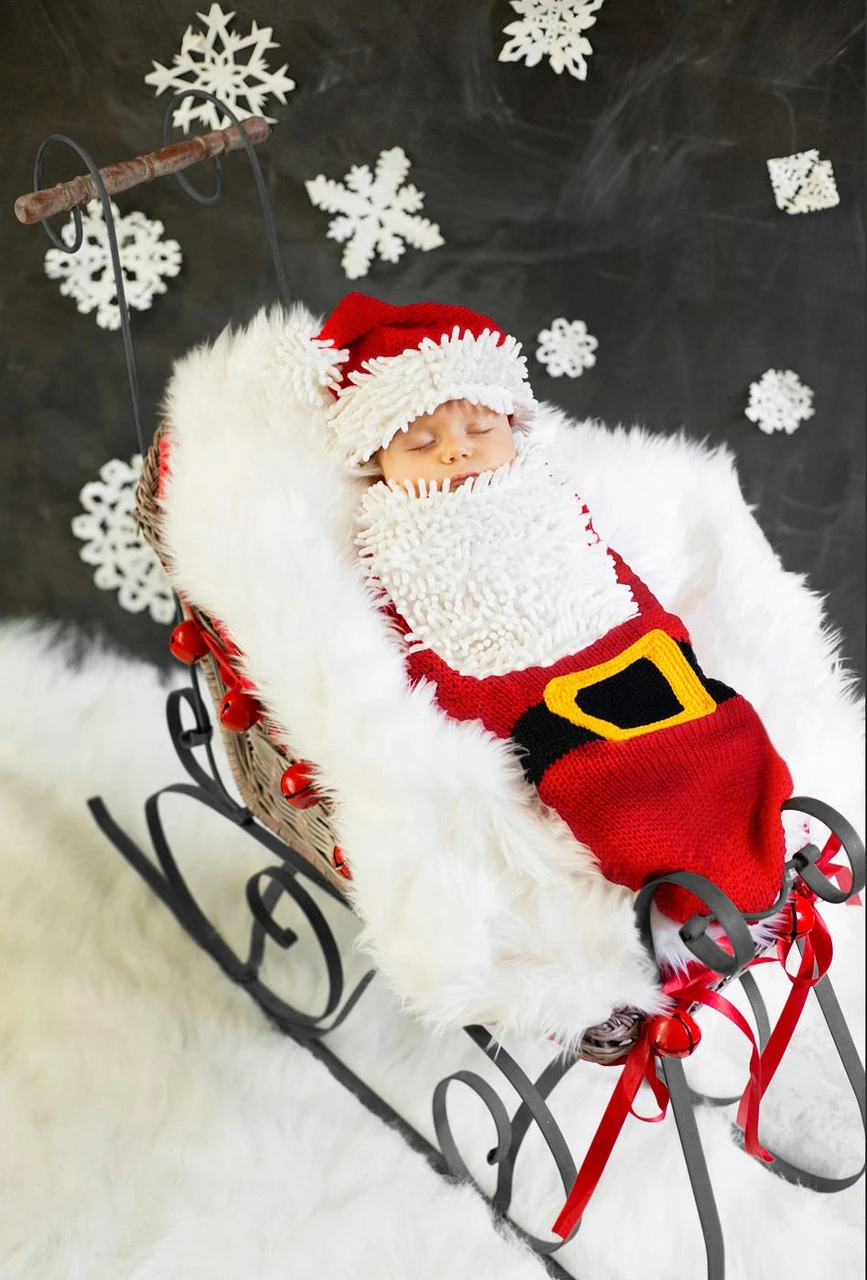 Costume Du Bébé Père Noël