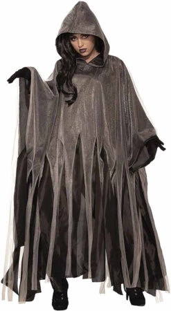 Costume Cape Goulie Grise Pour Adulte