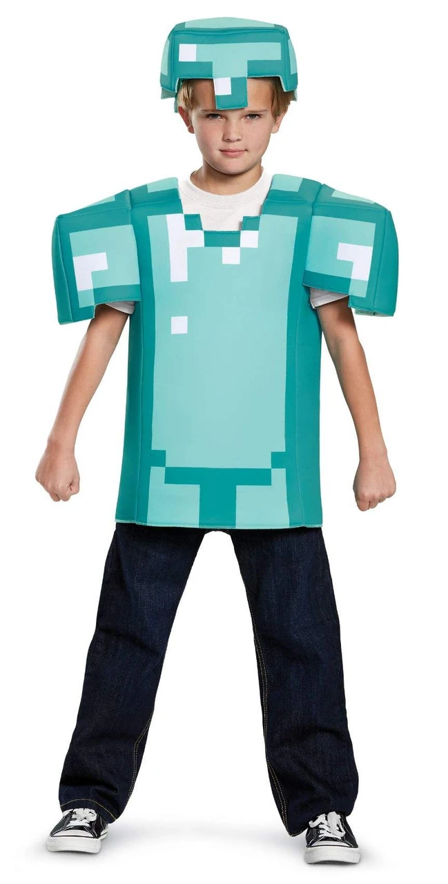 Costume Minecraft Armor Classique Pour Enfants – Image 3
