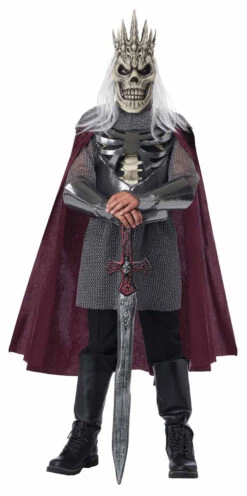 Costume De Guerrier Du Roi Squelette Pour Enfants