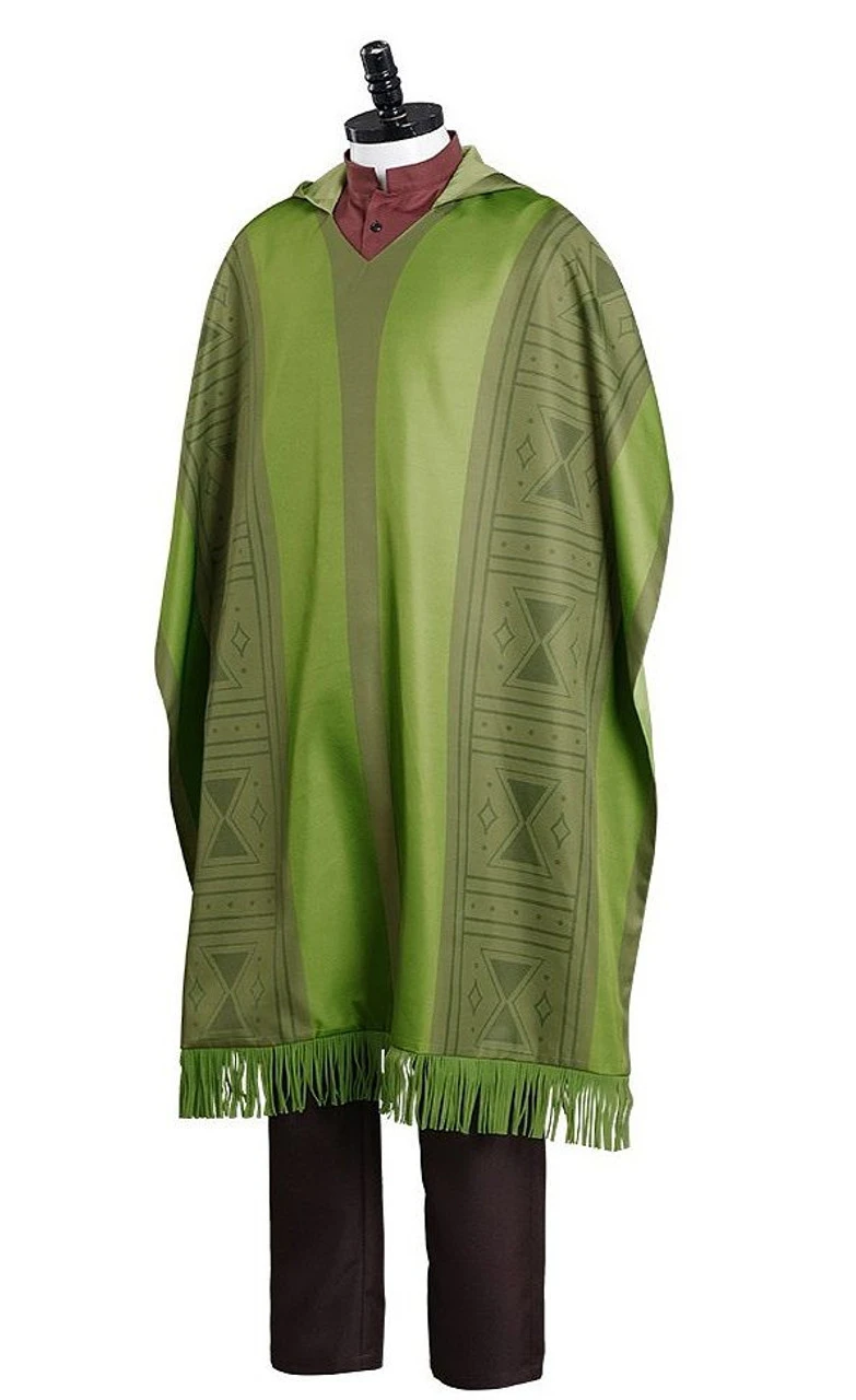 Costume Poncho Vert Pour Garçons