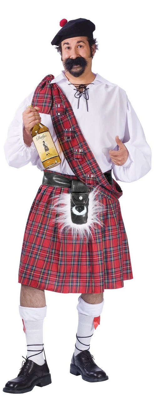 Costume D'Écossais Cul Sec