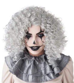 Perruque Tire-Bouchon Grise