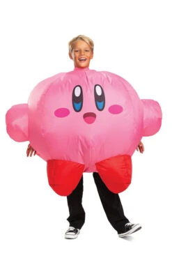 Costume Gonflable Kirby Pour Enfants