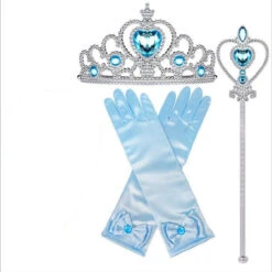 Kit Bleu Pour Princesses Filles