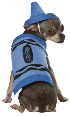 Costume Bleu Pour Chiens De Crayola