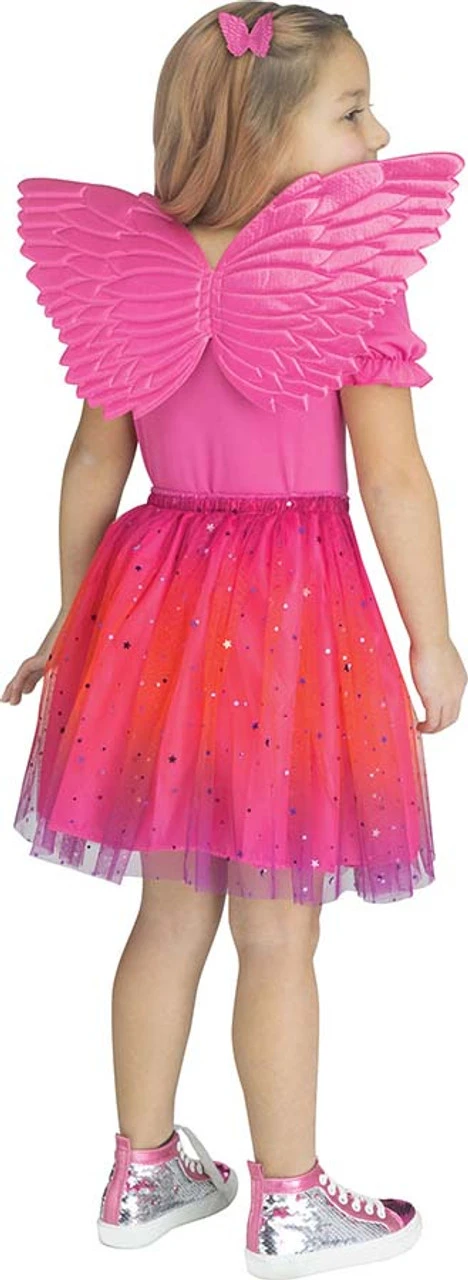 Ailes Métalliques Roses Pour Enfants