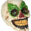 Crâne De Clown Effrayant Et Posable De 7 "