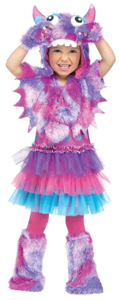 Costume De Monstre à Pois Pour Fillettes