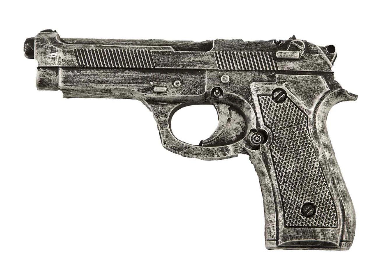 Pistolet De Police En Mousse Pour Adultes