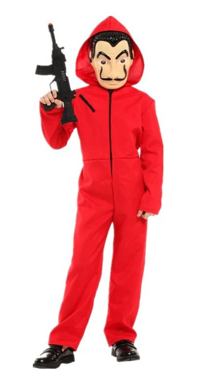 Costume Cambriolage Casa De Papel Pour Enfants