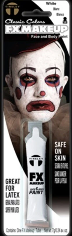 Maquillage Du Visage Et Du Corps Blanc