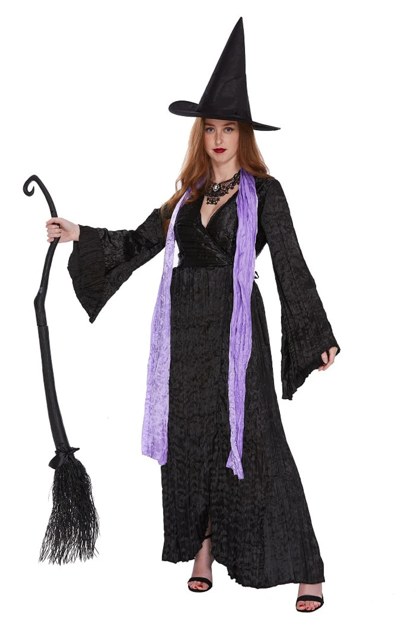 Costume De Vilaine Sorcière Pour Femme Haut De Gamme – Image 2