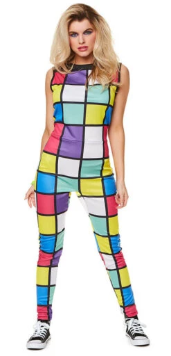 Costume Combinaison Années 80 Pour Femme