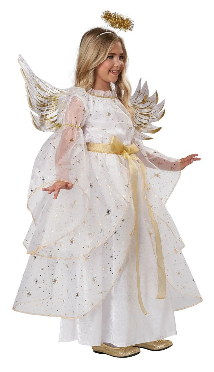 Costume D'Ange Stellaire Pour Filles – Image 3