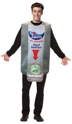 Costume Distributeur Mural De Désinfectant Pour Adultes