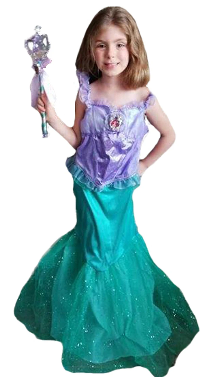 Costume D'Ariel Petite Sirène Pour Fille – Image 2